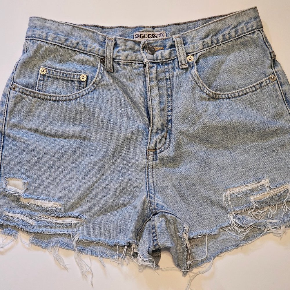 ✨ Vintage Custom Women's Guess Denim Shorts ✨